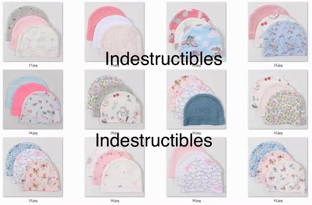 Bonnets de bébé en coton doux