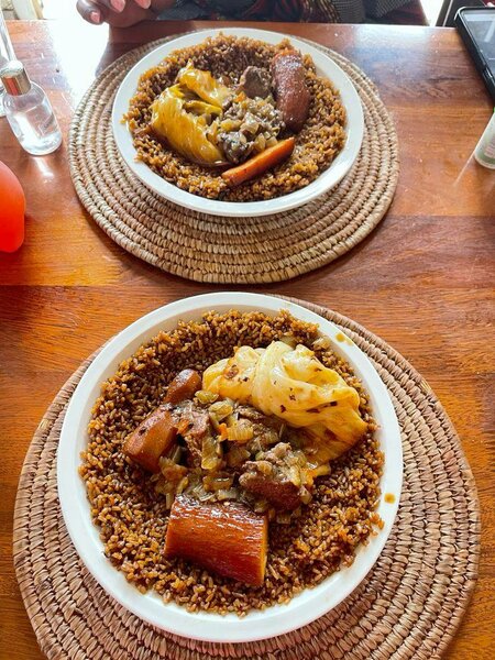 Tcheps au Poulet et Légumes