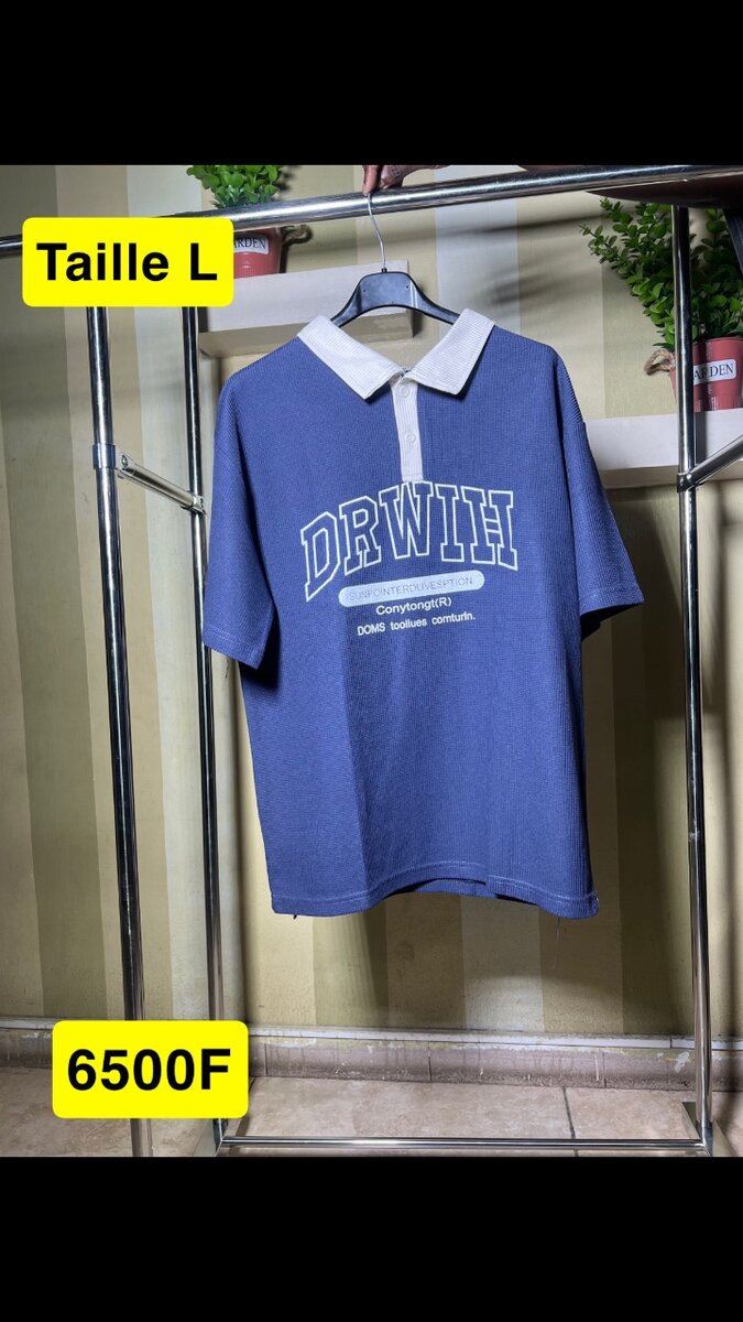 T-shirt Paris imprimé tendance