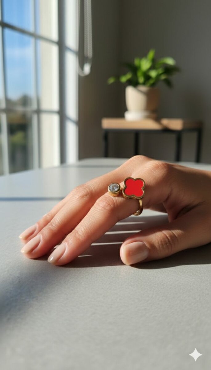 Bague élégante en or