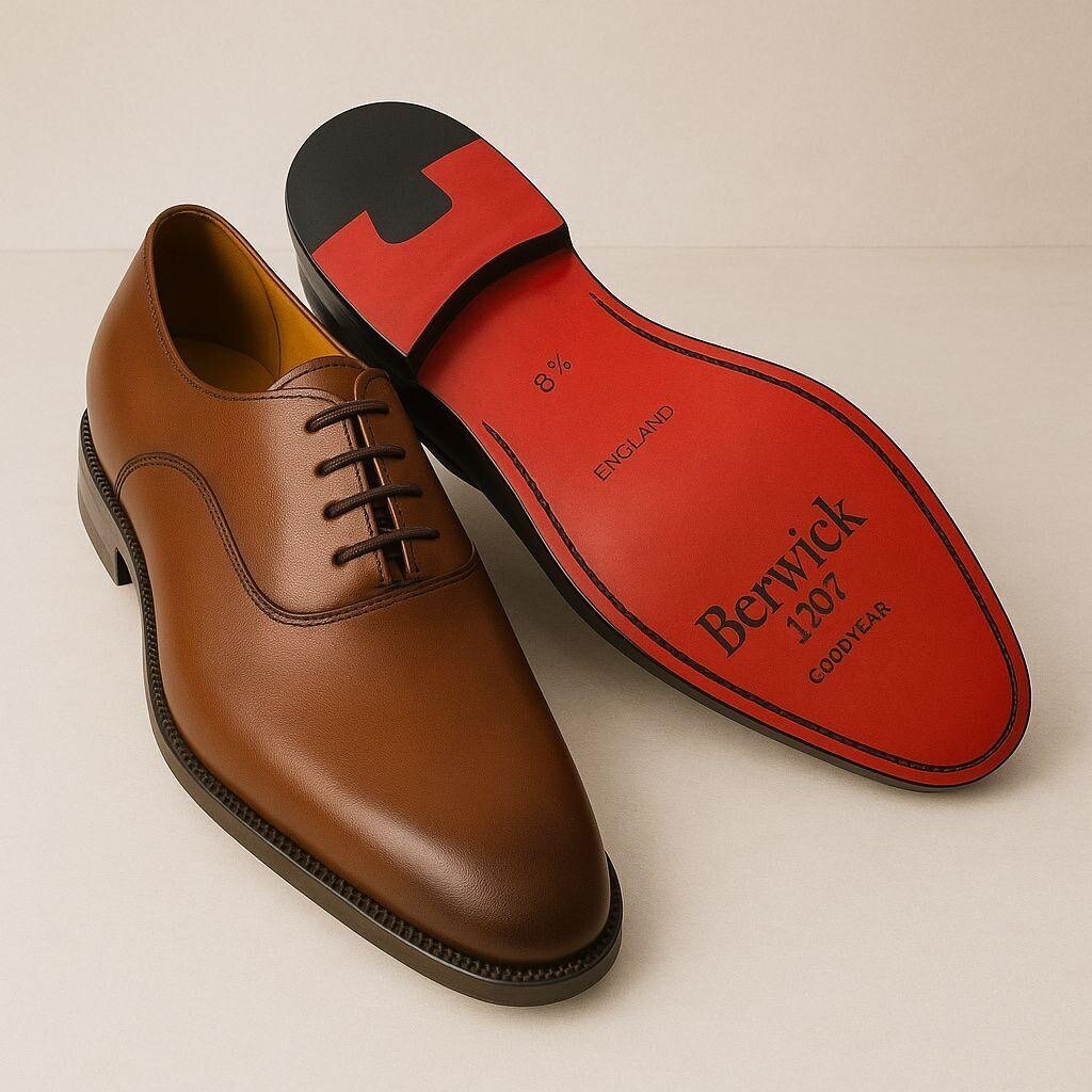 Derbys en cuir Berwick élégants