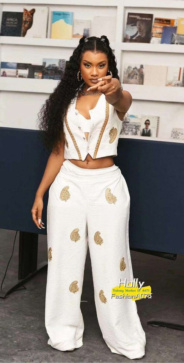 Ensemble blanc chic femme