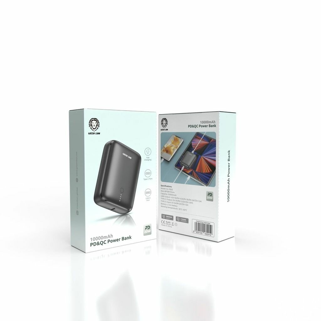 GREEN LION POWER BANK 10000MAH