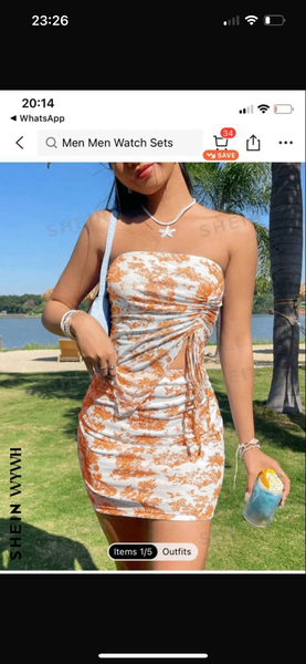 Robe moulante estivale