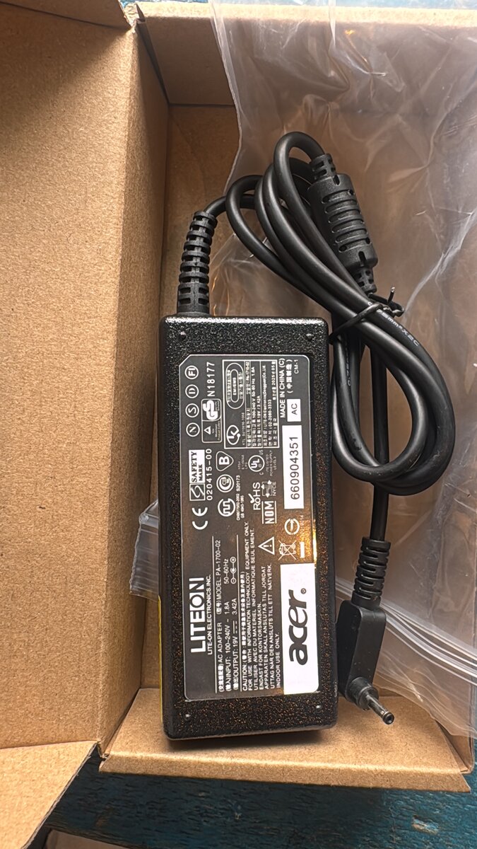 Chargeur PC portable Acer