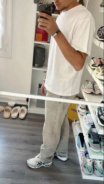 Baskets ASICS blanches homme