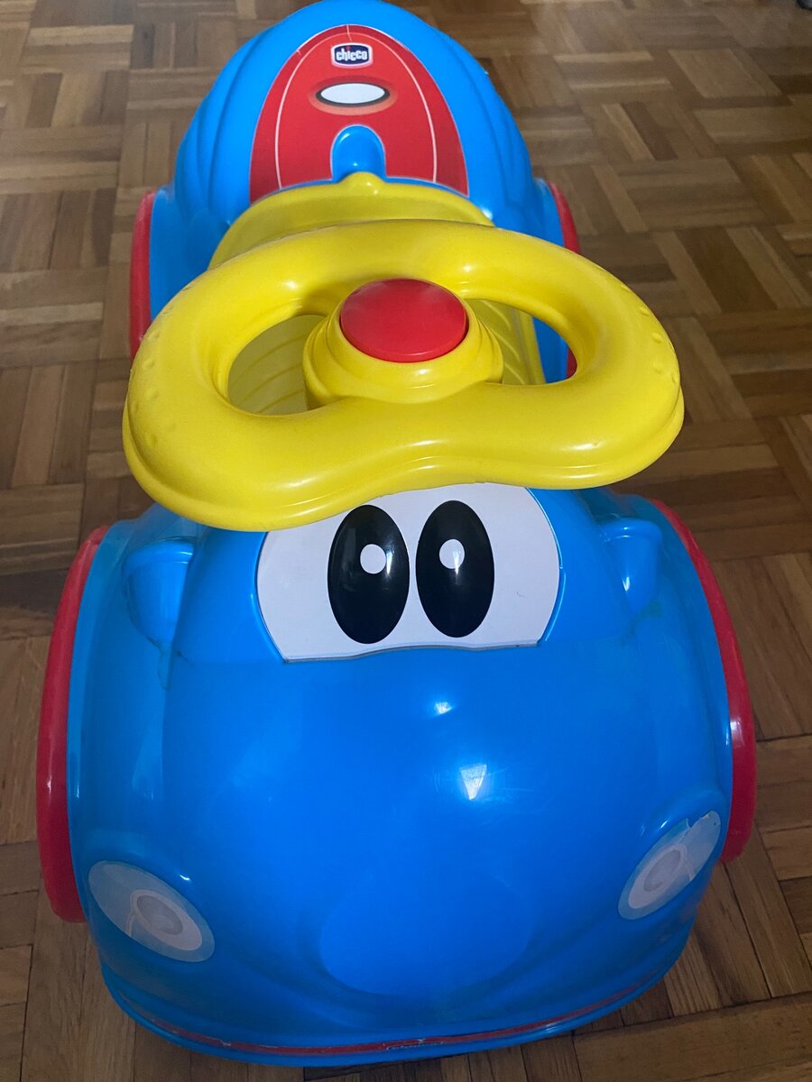 Trotteur à klaxon enfants