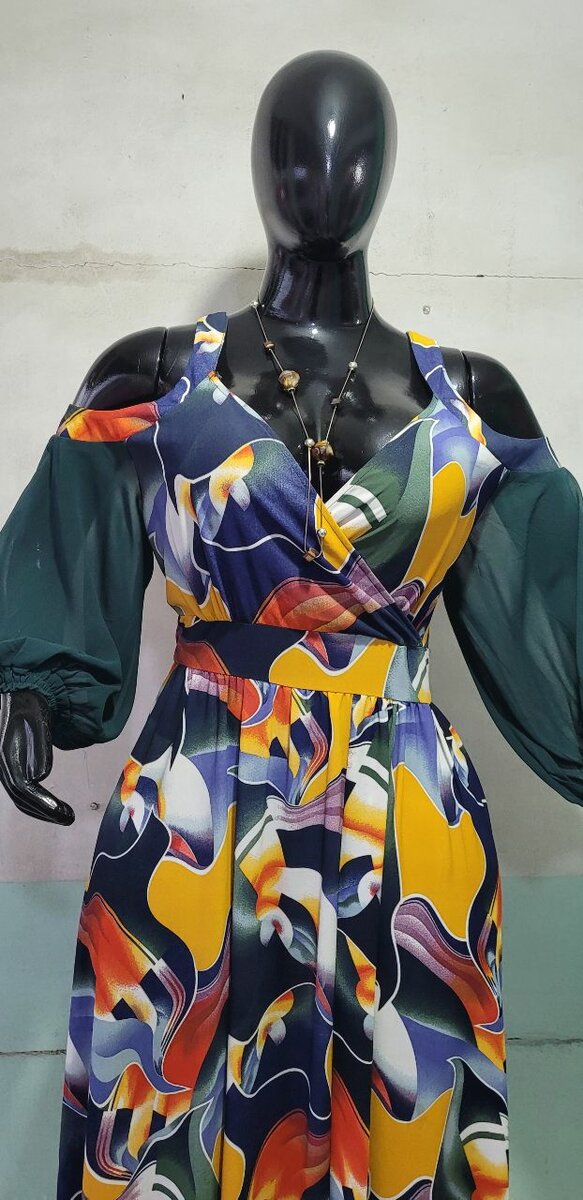 Robe longue bohème chic