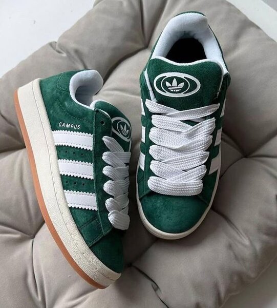 Chaussures sport Campus vertes