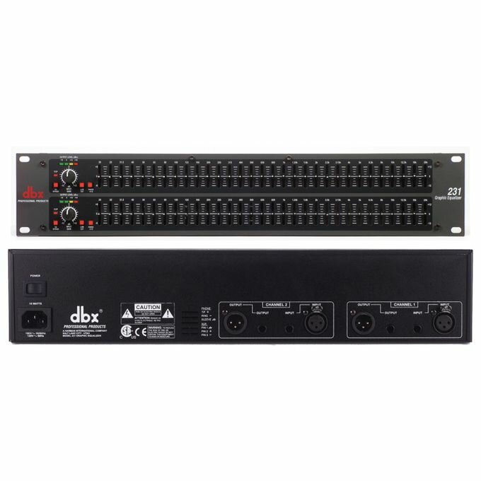 DBX equalizer double band