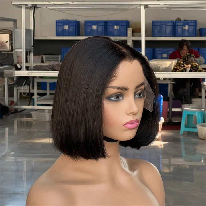 Perruque Bob Courte Naturelle