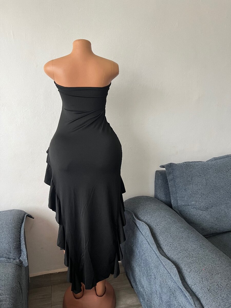 Black evening dress