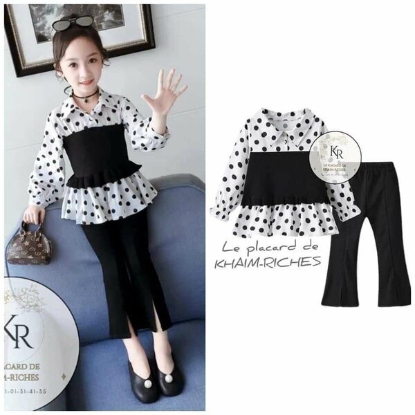 Ensemble deux pièces pour fillette