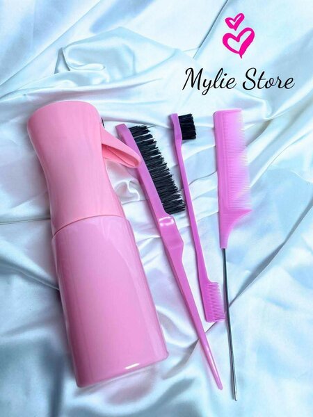 Brosse pour baby hair rose