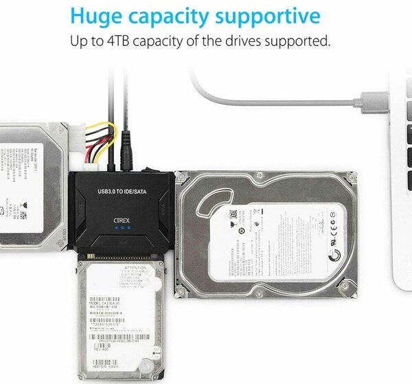 Kit adaptateur de disque dur externe convertisseur USB 3.0 v