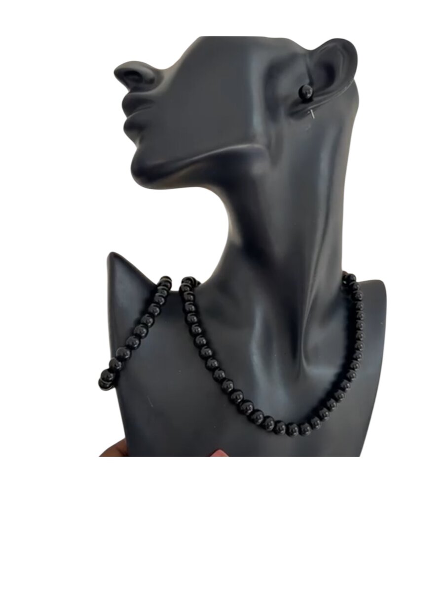 Collier Perles Élégant