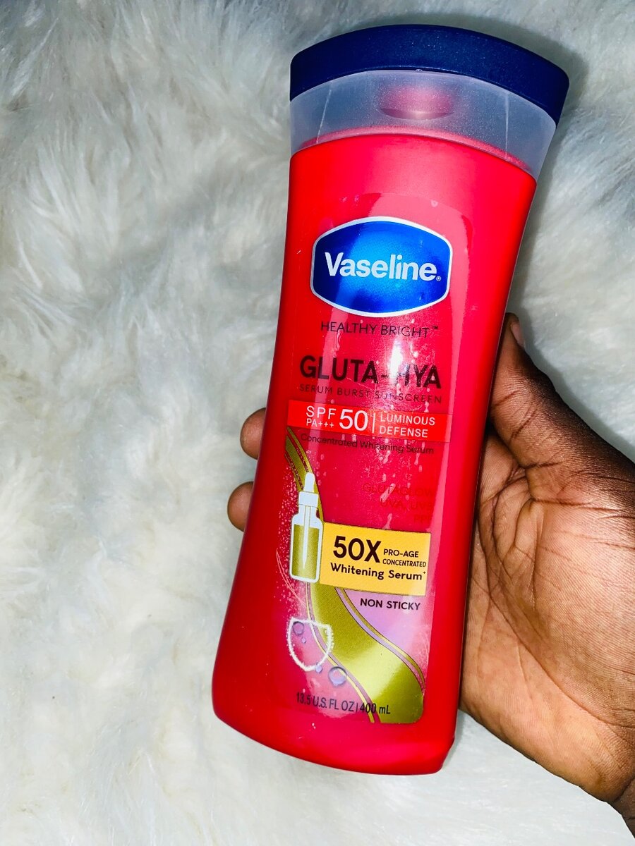 Lait de corps vaseline