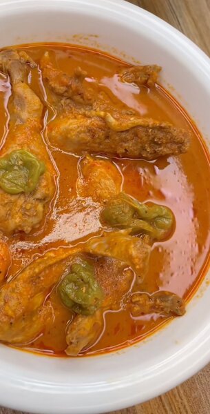 Soupe de poulet , rognon