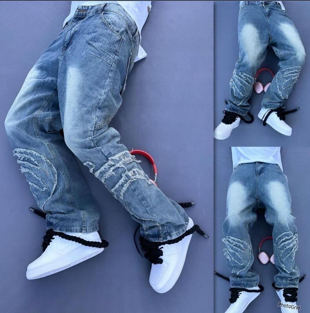 Heavy baggy jeans