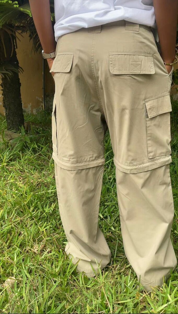 Pantalon cargo homme et femme