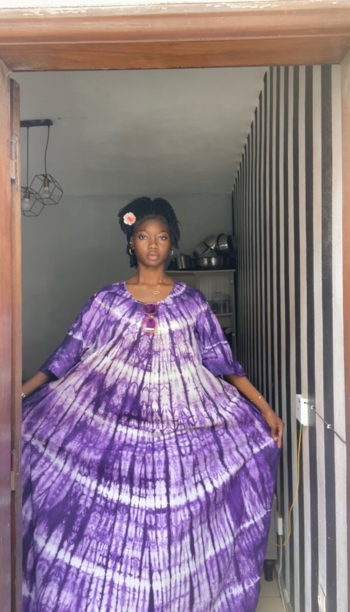 Robe Caftan Boubou Colorée