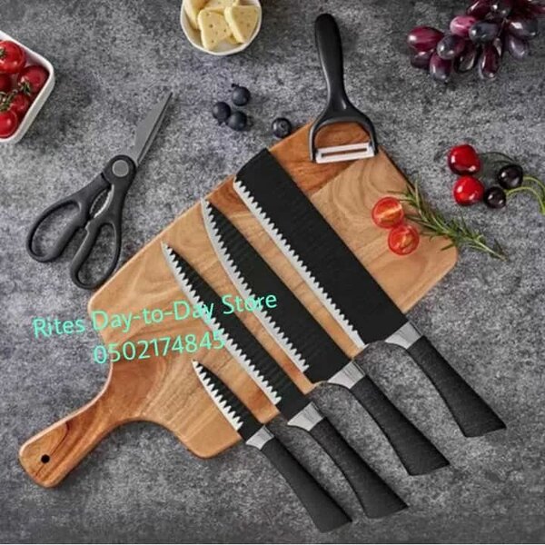 6 pieces knife set