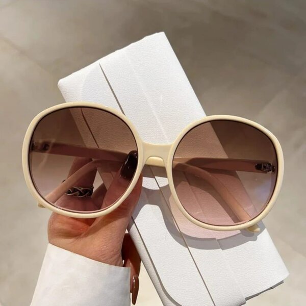 Lunettes de soleil rondes élégantes