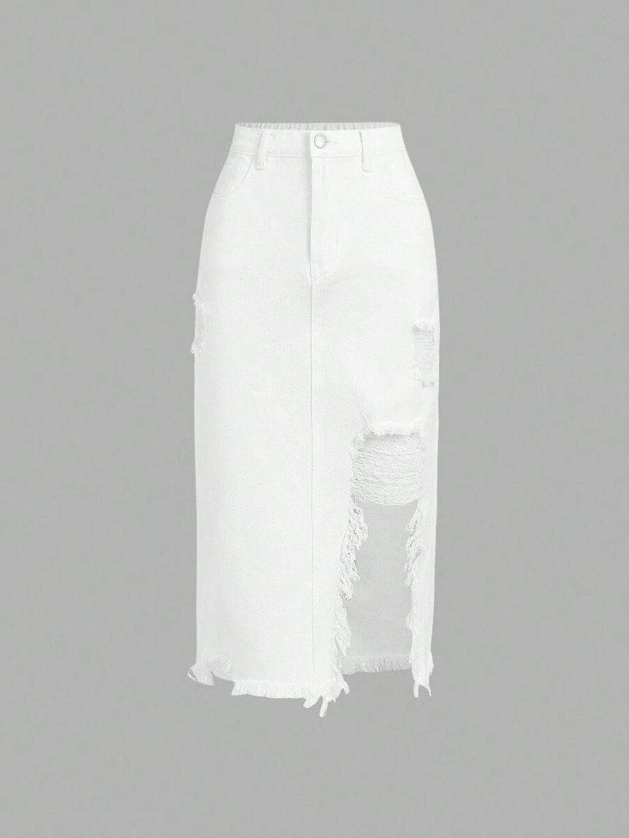 Jupe Longue en Jean Femme