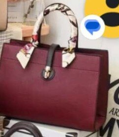 Medium bag burgundy