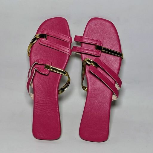 Golden Belted Slippers '05186