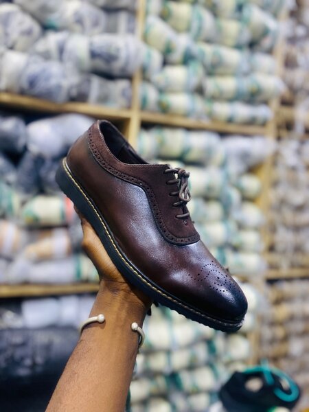 Chaussures Derby en Cuir Homme