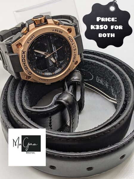 Gshock and Belt