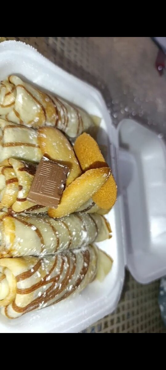 Crêpes Nutella+ marbré