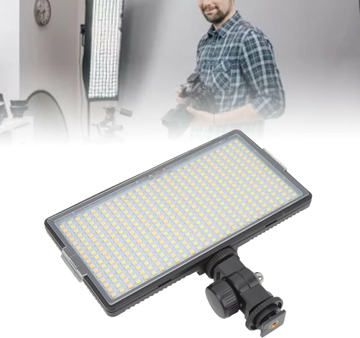 LED-416 LED Vidéo 3200-5600K Lumière Professionnelle Sur Cam