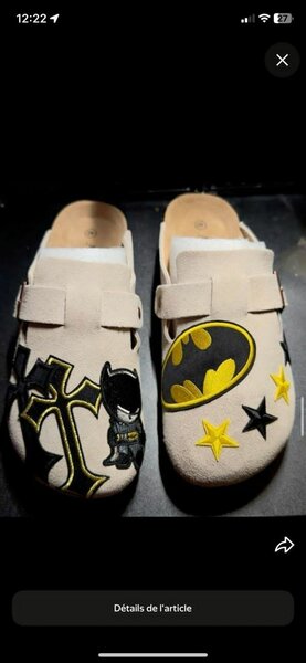 Sabots Batman pour Enfants