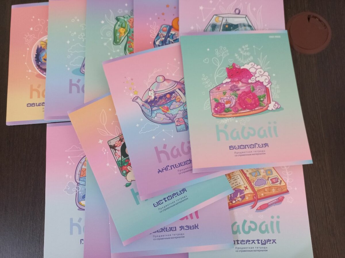 Набор предметных тетрадей (48 листов) 12 шт