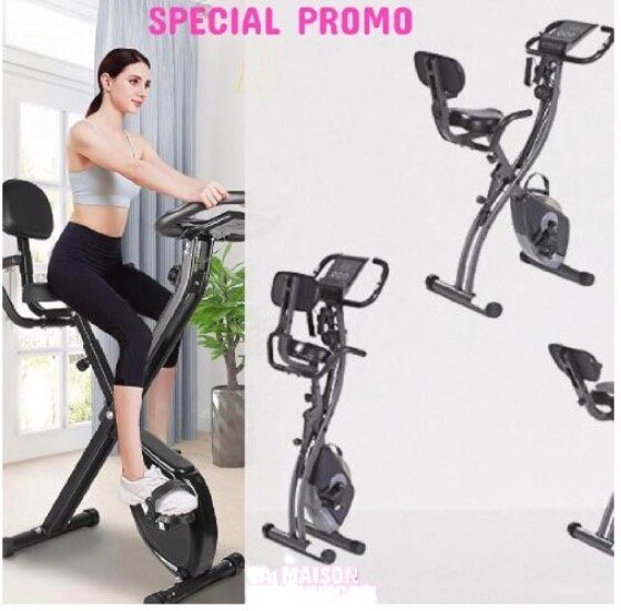 Vélo d'appartement pliable