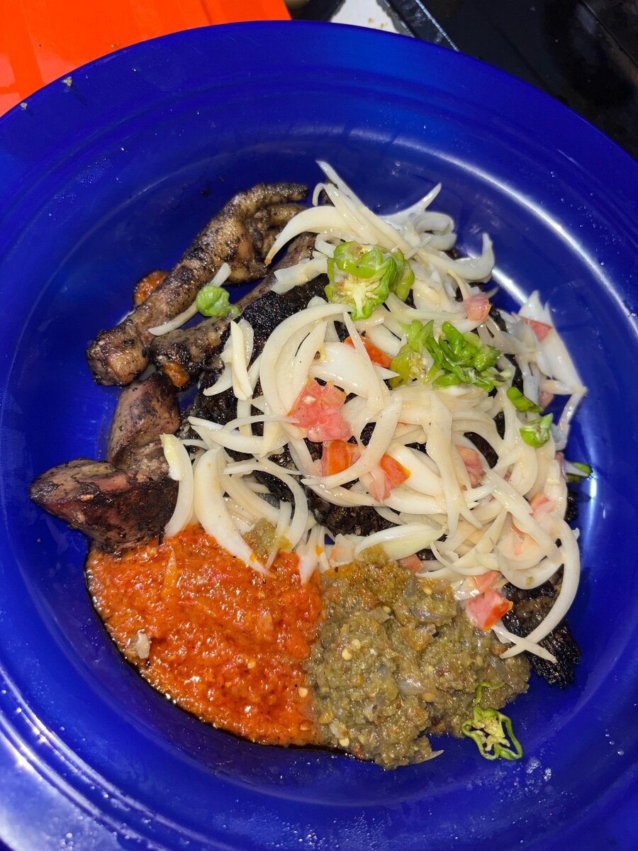 Poulet grillé épicé