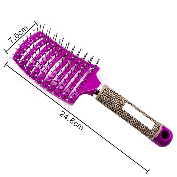 Brosse à cheveux ventilée