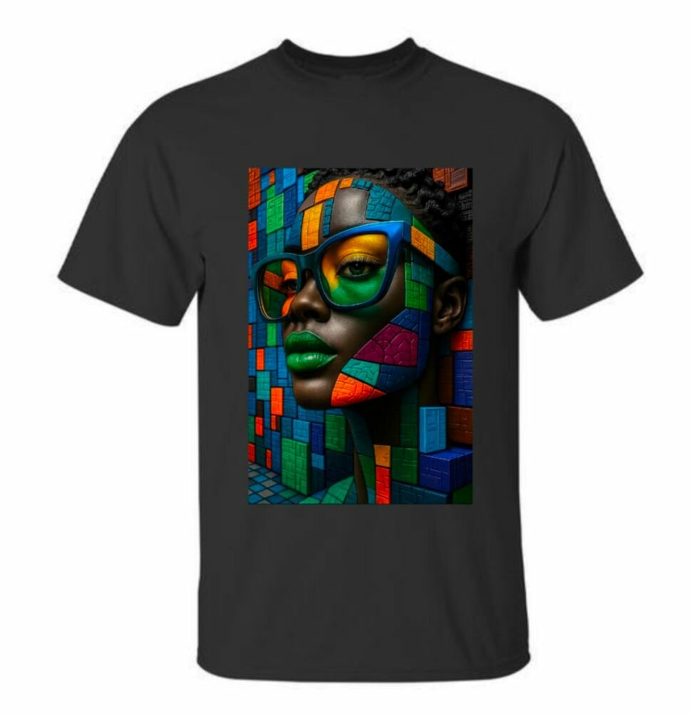 T-shirt Graphique Art Coloré