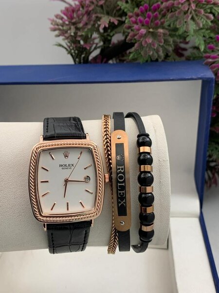 Original Rolex Geneve Leather watch