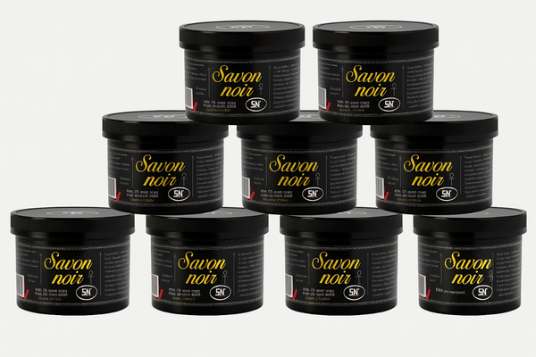 10 Savons Noir Bio Naturel