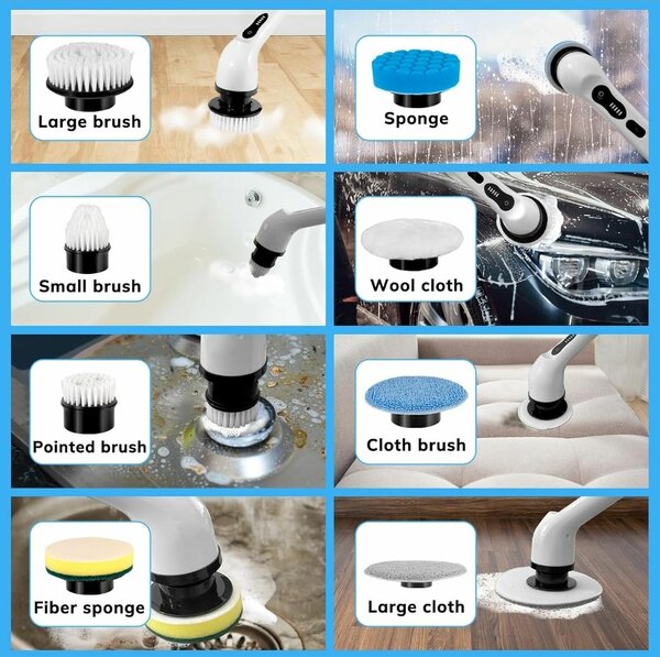 Brosse électrique multifonctio