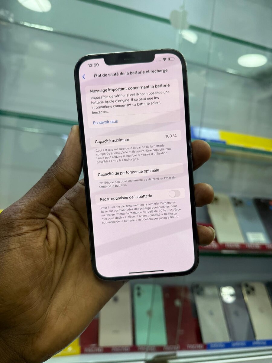 Disponible 12 Pro max 128go