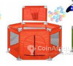 Parc de jeux bébé orange