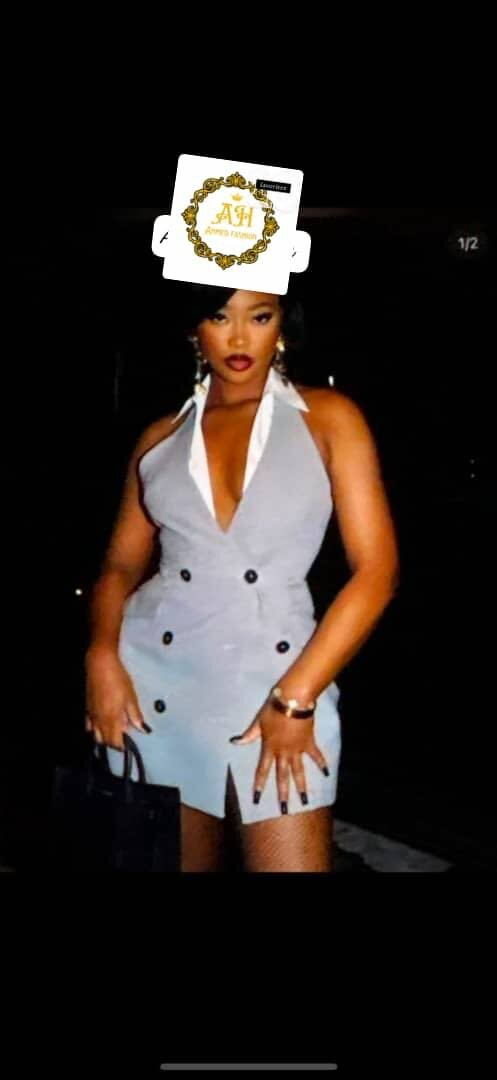 Robe élégante soirée femme