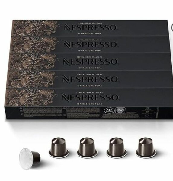 Café capsules Nespresso Roma