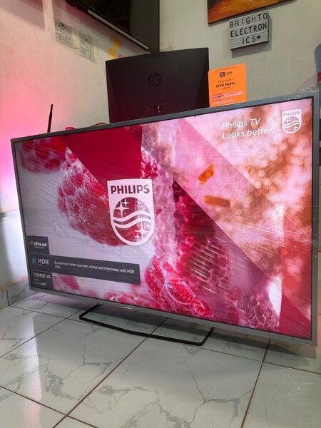 55inches full digital satellite android 4k smart Phillips tv
