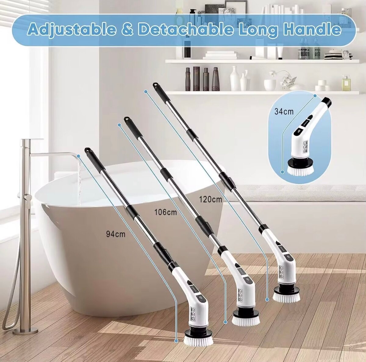 Brosse Électrique 7-en-1