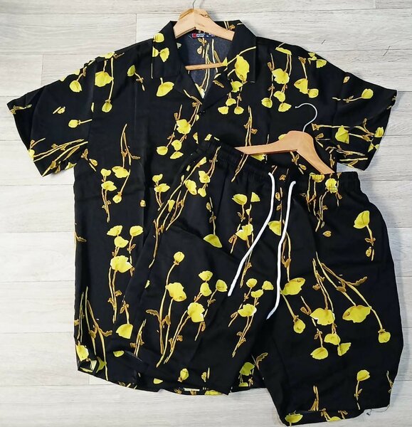 Chemise et short à imprimé